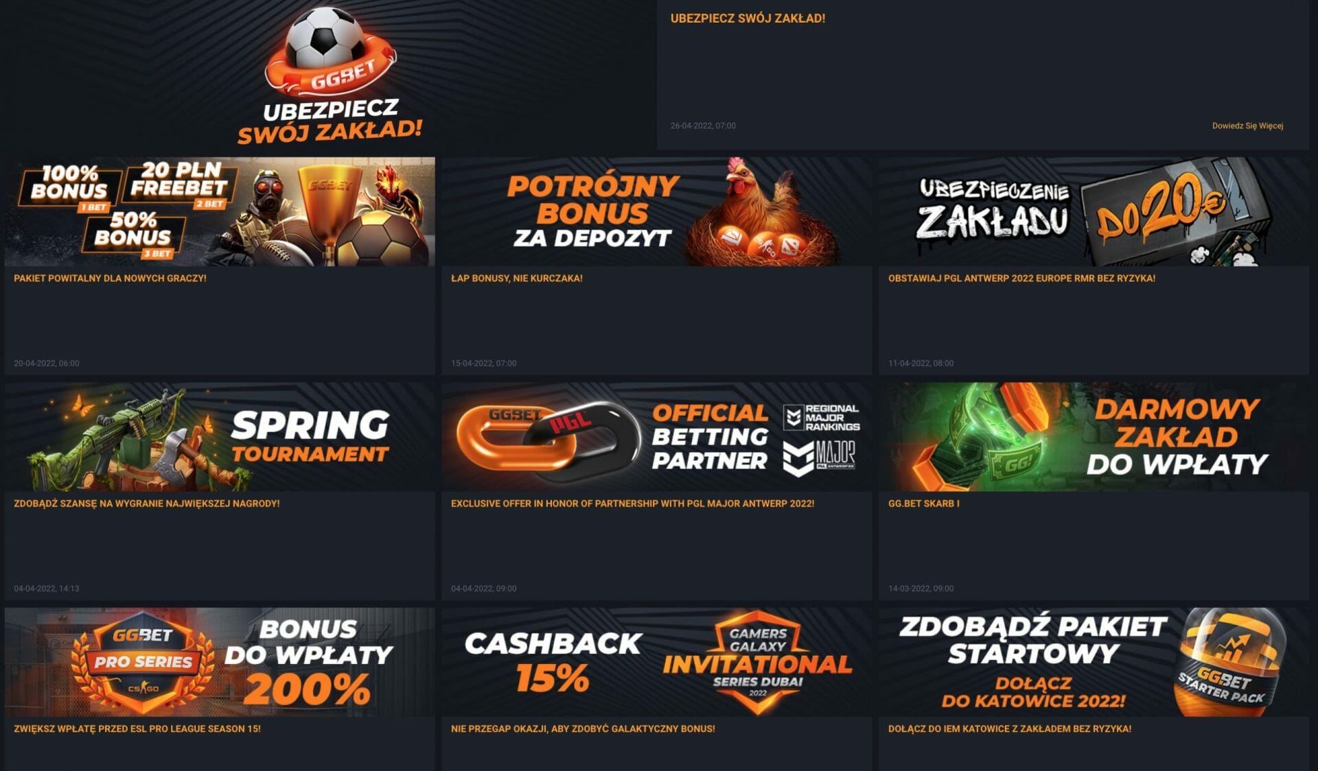 GGBet Bonus